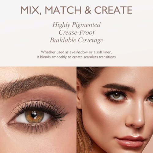 Beige Matte Eyeshadow Palette - 12 Neutral Shades