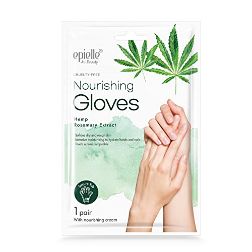 Epielle Assorted Moisturizing Hand Mask Gloves, 5 Pairs for Dry Rough Skin