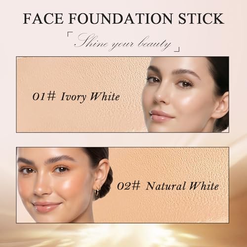 SPF 50 Foundation Stick with Brush - 3 in 1 Concealer