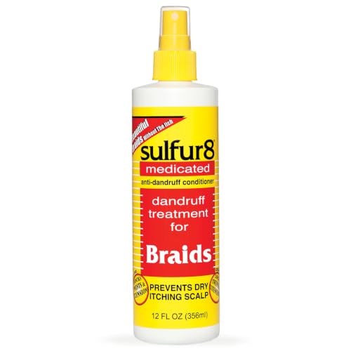 Sulfur 8 Dandruff Treatment Spray for Braids 12 oz