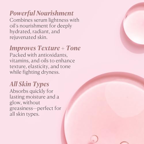 Nakery SkinInfusion Facial Oil Serum (5.07 Fl Oz), Anti Aging Collagen Serum with Hyaluronic Acid, Matrixyl 3000 and Vitamin C Oil, Moisturizing Brightening Treatment for Dark Spots and Dry Skin