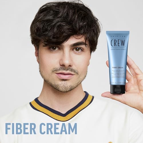 American Crew Fiber Cream - Medium Hold & Natural Shine, 3.3oz