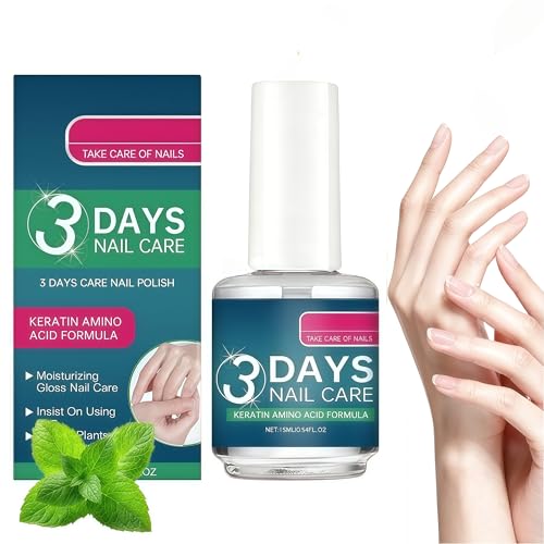 3 Days Nail Care Oil with Keratin - Moisturizing & Strengthening