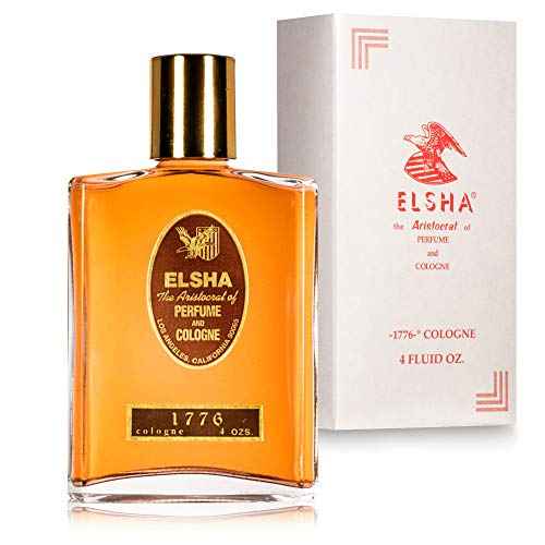 ELSHA Cologne 1776 ? Long?Lasting Luxury Fragrance for Men & Women ? Classic Woodsy, Spicy, Leather Scent ? Made in USA ? 8?fl?oz Splash