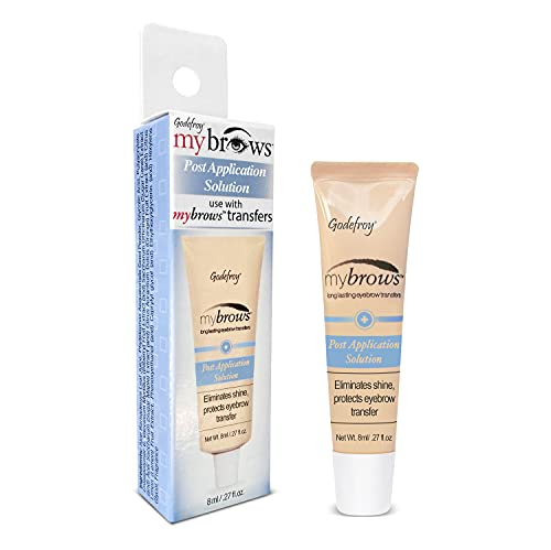 Godefroy MyBrows Post Application Solution - Extend Temporary Eyebrow Tattoos