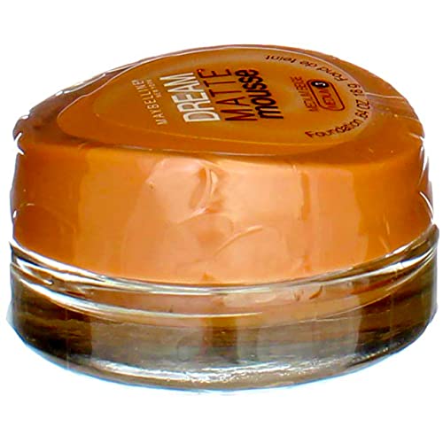 Maybelline Dream Matte Mousse Foundation, Medium Beige [3], 0.64 oz (Pack of 2)