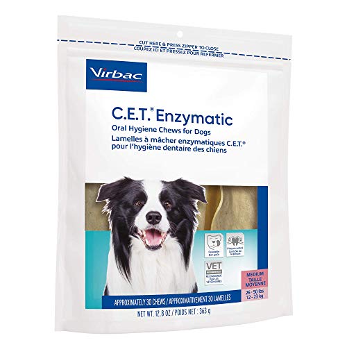 Virbac CET Enzymatic Oral Hygiene Chews for Dogs