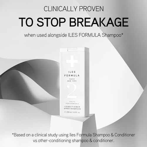 ILES FORMULA Conditioner for Dry, Damaged, Color Treated Hair ? Deeply Moisturizing & Hydrating Hair Repair, Anti-Frizz, Silicone & Sulfate Free Professional Conditioner for Women, Salon Grade (200ml)