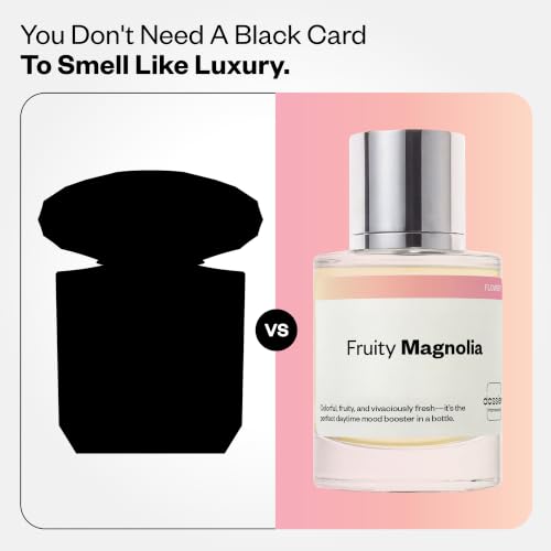 Dossier Fruity Magnolia Women's EDP Perfume - Inspired by Bright Crystal, Long-Lasting, Vegan & Cruelty-Free