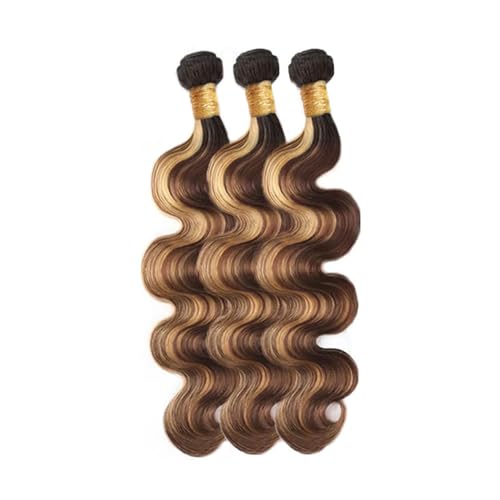Honey Blonde Body Wave Hair Bundles 20 22 24 Inch