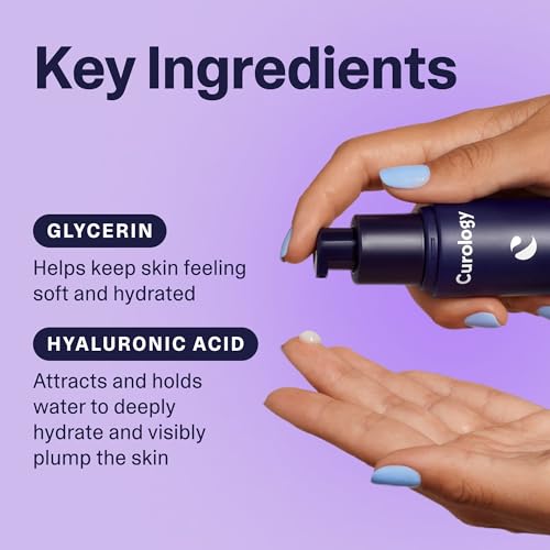 Curology Gel Face Moisturizer, Daily Face Lotion with Hyaluronic Acid, for Oily, Dry or Sensitive Skin, 1.7 fl oz