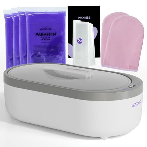 2L Paraffin Wax Machine for Hands - Digital Wax Bath Warmer with 4 Wax Packs