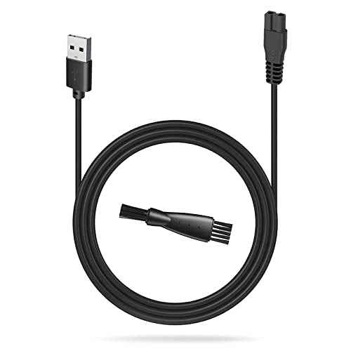 uijino Manspot Charger Cable Compatible with Manspot Trimmer HCW003A, 5V Charger for Manspot Trimmer Charger, 3.3ft Power Cord