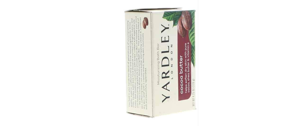 Yardley Moisturizing Bar Cocoa Butter 4.25 oz (Pack of 3)