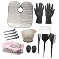 Hair Dyeing Tool Kit with Brush, Bowl, Gloves & Cape