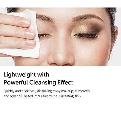 DearKlairs] Gentle Black Fresh Cleansing Oil, a light and spreadable texture, only 6 ingredients, For Oily Sensitive Skin, Vegan, Korean Skincare (5.07 Fl Oz)