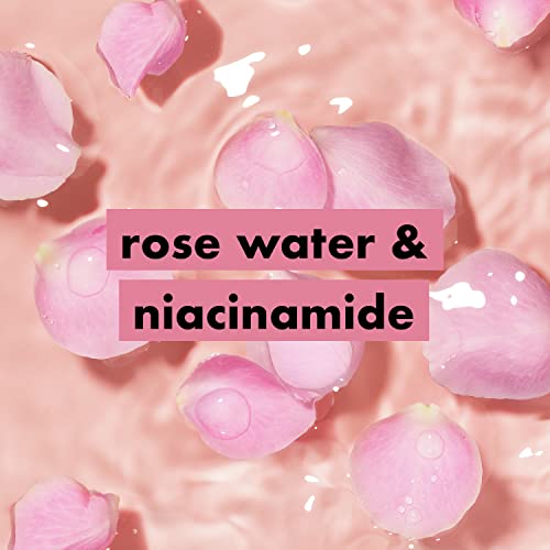 Love Beauty and Planet Plant-Based Body Wash Nourish and Illuminate Skin Rose Water and Niacinamide Made with Plant-Based Cleansers and Skin Care Ingredients 32.3 fl oz