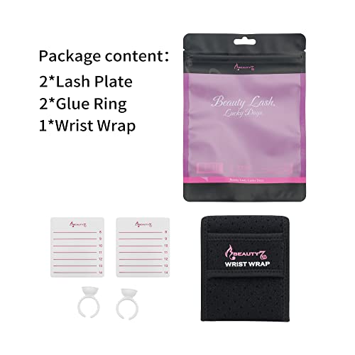Beauty7 Eyelash Extension Holder Kit with Wrist Wrap