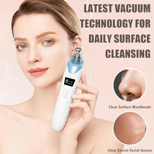Gackoko Blackhead Remover Vacuum Kit - USB Rechargeable Pore Cleaner