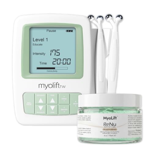 MyoLift TriWave Microcurrent Facial Device Kit with Masks