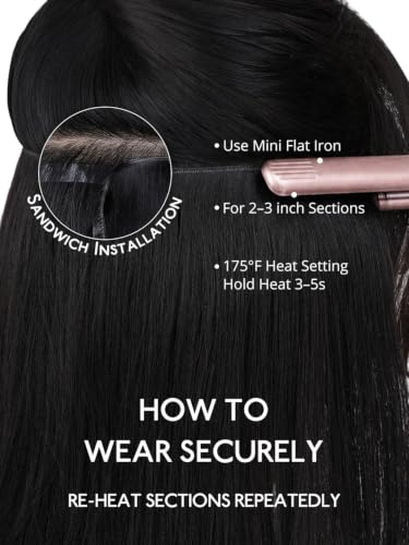 Remy Human Hair Tape-In Extensions 100g 16in Dirty Blonde