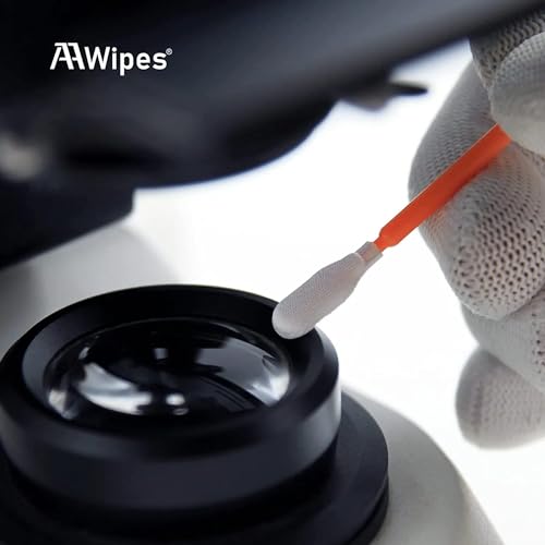 AAwipes FA501 Microfiber Cleaning Swab Kit - 100 Lint-Free Swabs
