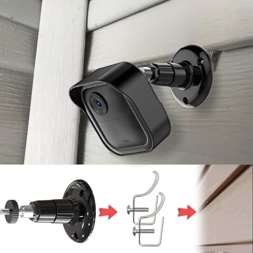 Blink Outdoor Vinyl Siding Mount with Waterproof Case, No-Hole Needed Mounting Bracket and Full Weather Proof Cover for All-New Blink Outdoor Security Camera System(3 Pack)