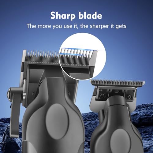 KEMEI Professional Cordless Hair Clipper Set for Men