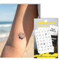 Minimalist Ocean Semi-Permanent Tattoo - 1-2 Week Waterproof