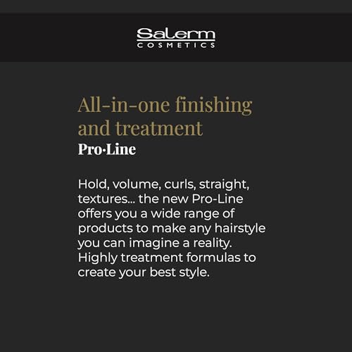 SALERM - Hair Styling Gel - Pro Line Wet Gel Rock 04-200 ml - Long-Lasting Strong Hold - Wet Effect - with Caffeine and Fixative Resins - Leaves No Residue - Flexible Styling