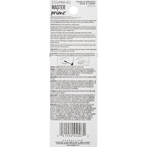 Maybelline New York Master Prime Long-Lasting Eyeshadow Base, Prime + Smooth, 0.23 fl. oz.