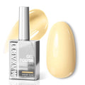 Makartt Hema-Free Pastel Yellow Gel Nail Polish - Butter Yellow, 15ML, Honey Soufflé Variant