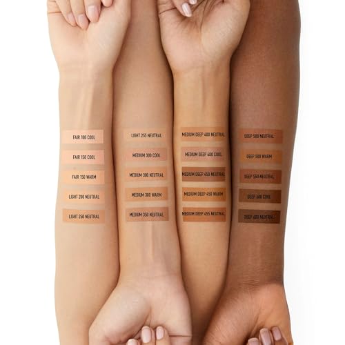 bareMinerals BAREPRO 16HR All Over Skin-Perfecting Natural Matte Concealer Mineral SPF 25 with Niacinamide, Conceals Dark Spots, Blemishes + Dark Circles, Longwear Mineral Matte Complexion