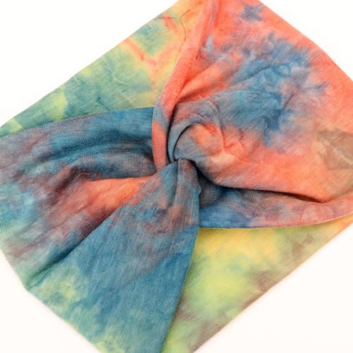 DRESHOW 8 Pack Women Headbands - Non Slip Knotted Elastic Hair Accessories