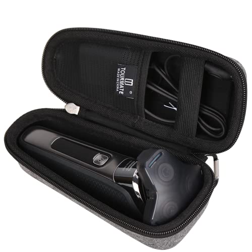 Hard Storage Case for Krovena Women Electric Shaver/Blippish Norelco Men Shaver Series 2100 2300 3500 6800 3100 5500 5100 5300 5700 6880 7000 7100 7200 Wet Dry Rotary Shaver (Case Only)