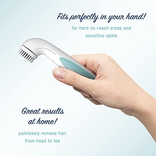 Conair Ladies All-In-One Personal Groomer, Trimmer, Foil Shaver for Women and Exfoliating Brush