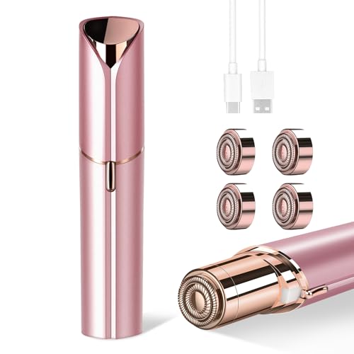 Portable Painless Facial Hair Remover for Women with 4 Heads