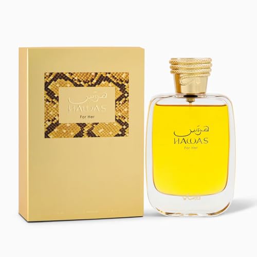 RASASI Hawas for Her Eau de Parfum 100ML – Long-Lasting Arabian Women's Fragrance