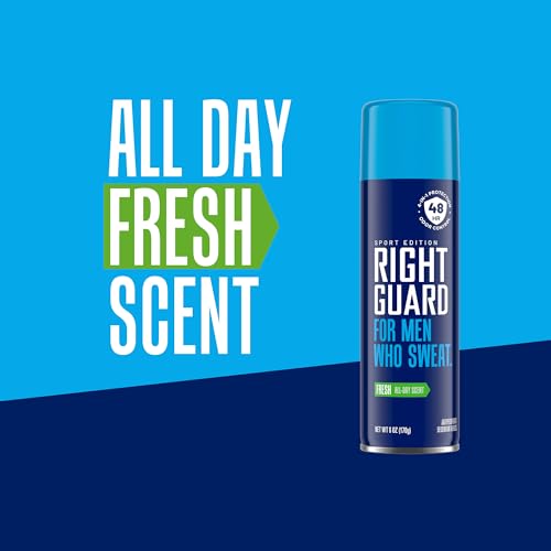 Right Guard Sport Antiperspirant Deodorant Spray 6oz 3-Pack