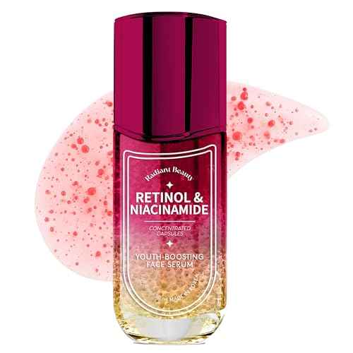 Retinol Serum for Face with Niacinamide ? Dermatologist Tested, Anti-Aging, Korean Skin Care ? Smooths Texture, Reduces Redness, Calms Sensitivity ? Clean Vegan Formula ? 1.69 fl oz