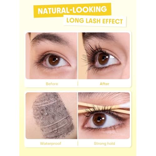 SHEGLAM Lashlighter Iron Curl Mascara Straight Lashes Long-lasting Lengthening Waterproof