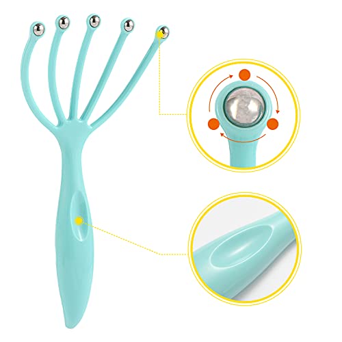 Scalp Massager Claw Head Handheld - 2 Pack Stress Relief