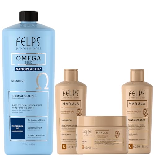 Felps Professional Omega Zero Sensitive Nanoplastia Hair Care Kit