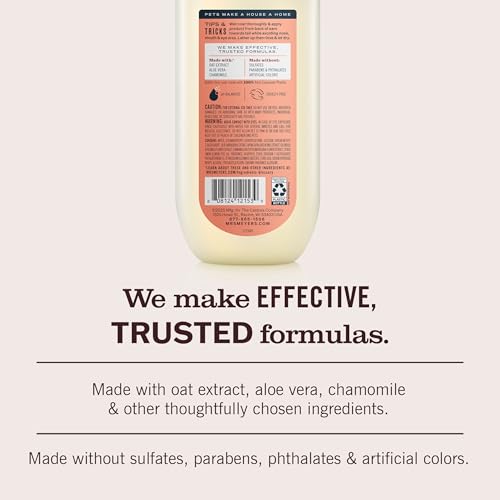 Mrs. Meyer’s Clean Day 3-in-1 Dog Shampoo, White Peach Scent, 14oz