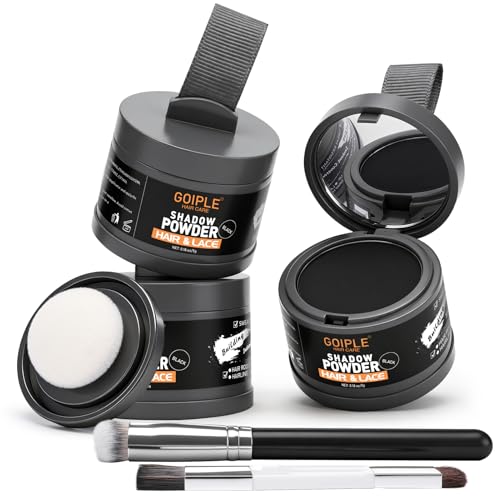 Root Touch Up Powder for Gray Coverage - 5PCS Hairline Concealer
