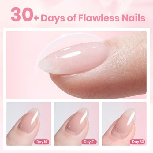 Beetles TPO-Free 8-in-1 Builder Gel for Nails with Brush - Nude Pink