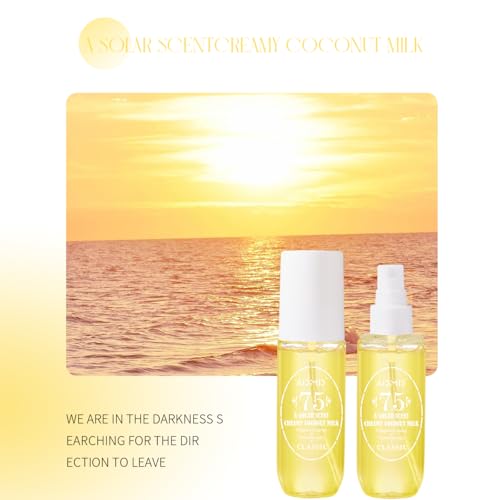 5-Piece Body & Hair Mist Set - Vanilla, Coconut, Macadamia Scents