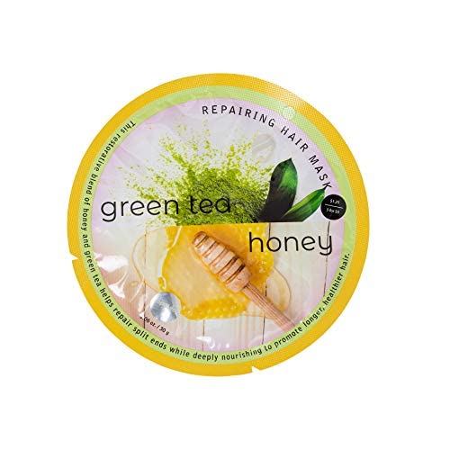 SpaLife Korean Deep Conditioning Hair Mask Packets | Repairing, Nourishing & Hydrating Hair Mask for Dry Hair | Argan Oil, Coconut, Shea Butter, Avocado, Honey & Green Tea | Damaged Repair | 9 Pack