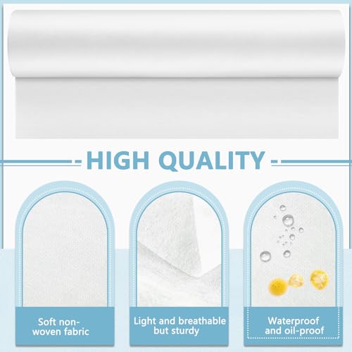 Tudomro 6 Rolls Disposable Bed Sheet Massage Table Paper 60x180cm
