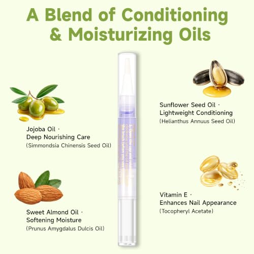 Meschett 16-Piece Cuticle Oil Pen Set – Gentle Hydrating Nail Care